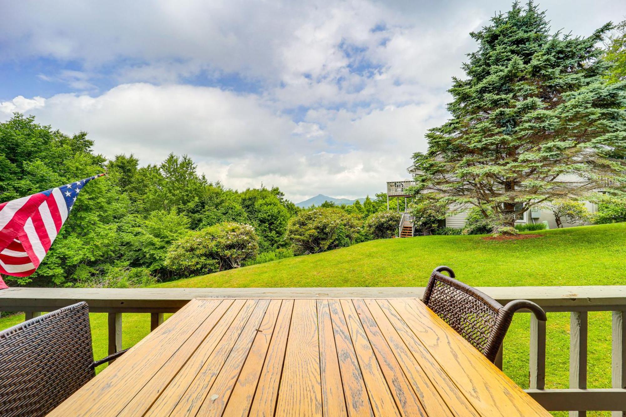Banner Elk Mountain-View Condo 3 Mi To Skiing! 外观 照片