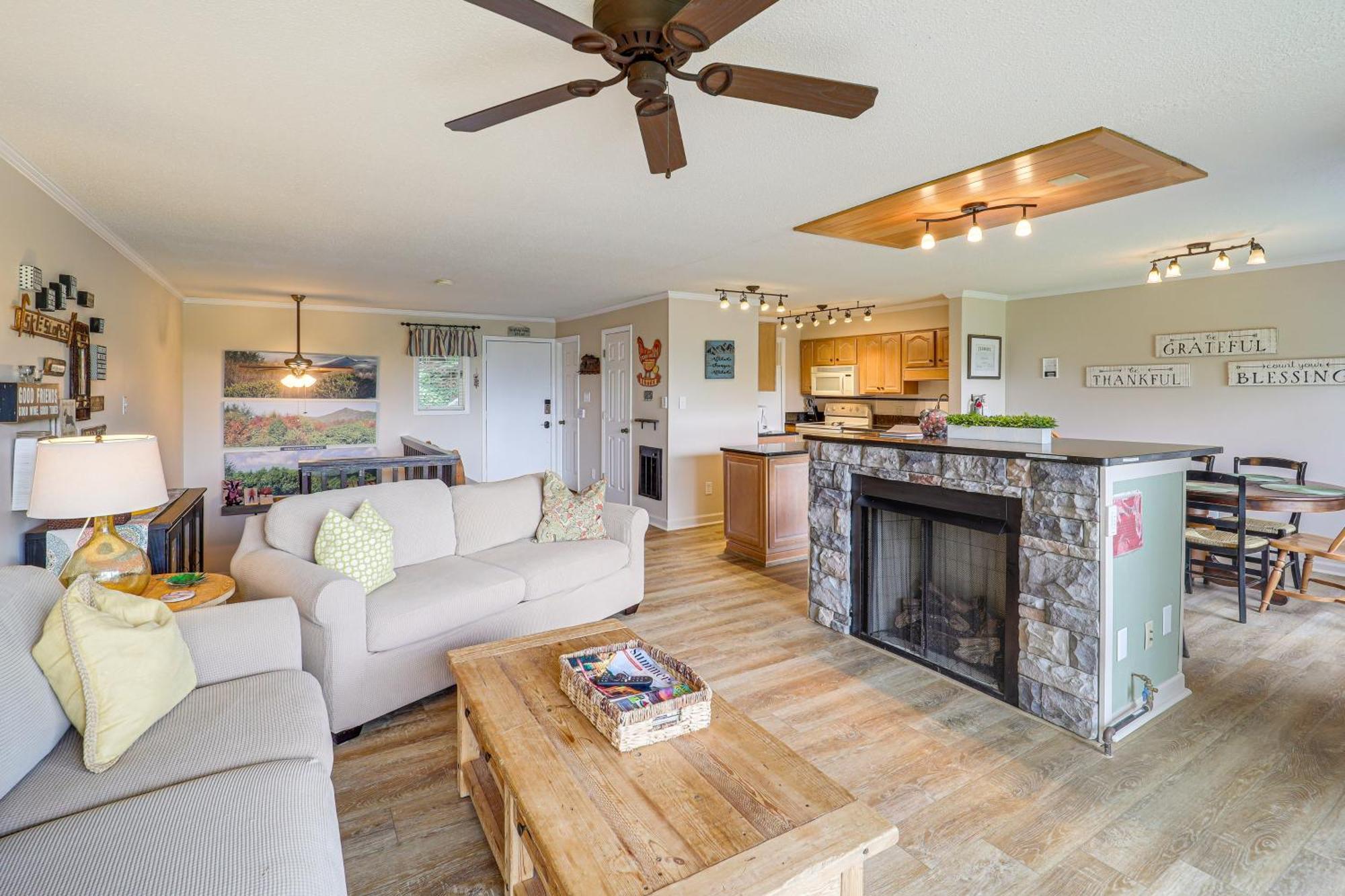 Banner Elk Mountain-View Condo 3 Mi To Skiing! 外观 照片