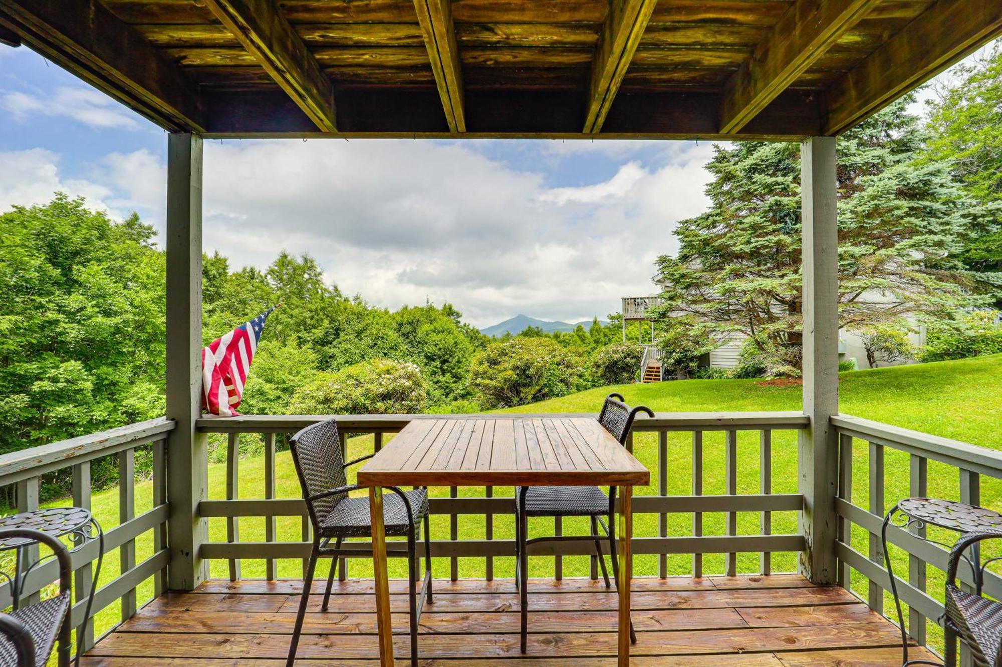 Banner Elk Mountain-View Condo 3 Mi To Skiing! 外观 照片